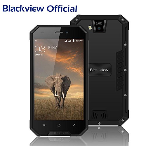 Outdoor Smartphone, Blackview BV4000pro Android 7.0, Dual-SIM Outdoor Handy Ohne Vertrag, 4,7 