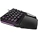 Produktbild PerGrate Einhand-Wired Gaming-Tastatur mit LED-Hintergrundbeleuchtung Mini Mechanische Tastatur für Dota OW PUBG