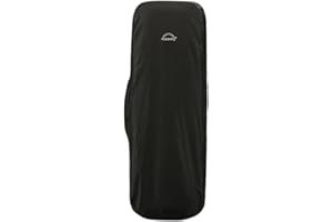 Amagogo Regenschutz für Violine, Staubschutz-Rucksack, multifunktionale Tasche, wasserdichte Violinen-Abdeckung für Bühnenauftritte, Konzerte und Reisen, Rechteck Schwarz