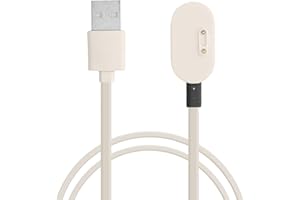 kwmobile Kabel USB ładowarka kompatybilna z imoo Watch Phone Z6 / Watch Phone Z1, kabel do ładowania smartwatcha - biały