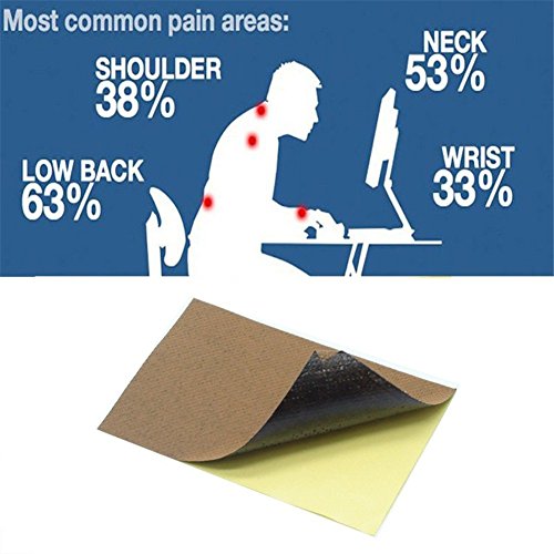 oyotric 8 Stück/Beutel Chinese Schmerzlinderung, Arthritis Schmerzlinderung Feinputz Chinese Medical Rückseite Muscle Patch für Arthritis & Knie Gelenke Rückenschmerzen