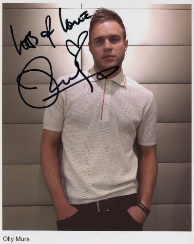 Olly Murs SIGNED Photo 1st Generation PRINT Ltd 150 + Certificate (1)