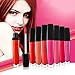 Bright Color Liquid Makeup Lip Pencil Matte Lipstick Lip Gloss Super Long Lasting (1 Piece)