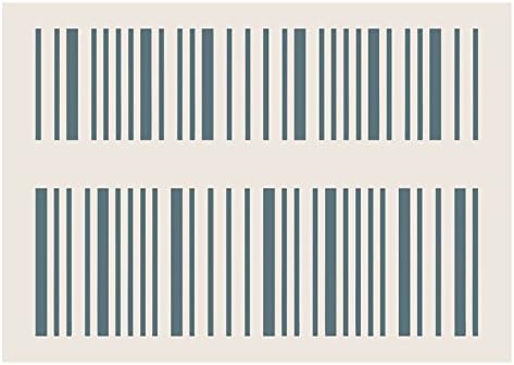 Phill Martin Sentimentally Yours Collection A5 Stencil - Barcodes