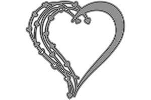 jiashemeng Matrices De Découpe, Matrices De Découpe en Métal De Marié De Mariée Coeur Bricolage Scrapbook Papier Cartes Album Art Pochoir, Matrices De Découpe pour La Fabrication De Cartes 1#