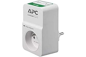 APC BY SCHNEIDER ELECTRIC APC PM1WU2-FR ochrona przed przeszkodami, biała, 1 wyjście AC 230 V