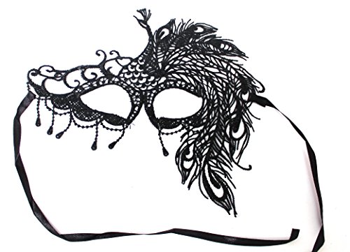 Venezianische Maske Maskerade Spitze Schwarz Mitternacht Erotikmaske Ball Ballmaske Princess Maske Casual Dating - 2