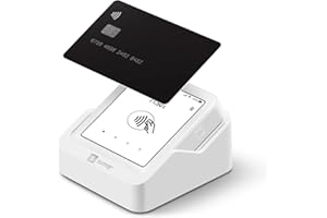 SumUp Solo - Terminal de Paiement avec Écran Tactile - Acceptez Toutes Les Cartes Bancaires, NFC, Apple Pay, Google Pay