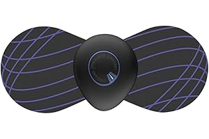 Layhou Wireless TENS Machine for Pain Relief, Portable Mini Electric TENS Massager Patch for Neck, Back, Shoulder, Foot, Leg and Arm Pain Relief, Rechargeable Current Pulse Massager (USB)