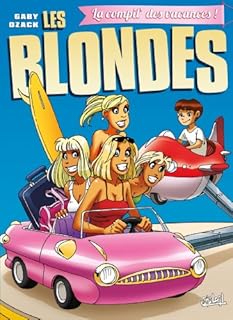 jaquette livre Les Blondes - La Compile des vacances