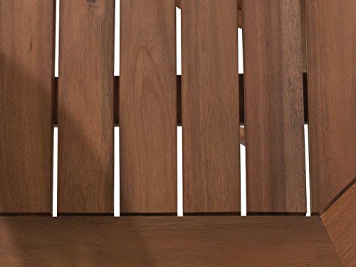 Gartentisch Klapptisch Esstisch FIORE 11 | BxHxT 60x74x120 cm | Braun | Akazienholz | Klappbar - 6