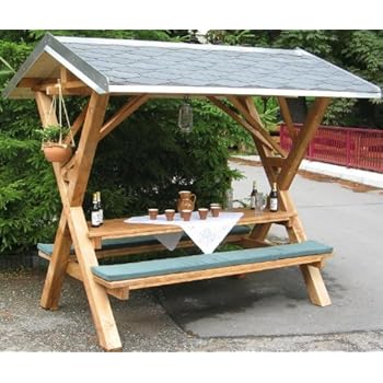Amazon.de: mumba® Partyfreisitz aus Holz # Partyhütte # Waldschänke