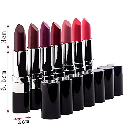 VALUE MAKERS® 7 Farben Make Up Lip Stick Hoch Pigmentierte Lip Pencil Cremige Lippenstifte - 5