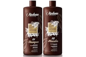Fio Perfeitto Madame Cacau Brasiliana - Kit lisciante per capelli, 2 litri