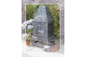 Castmaster stoves® - CAST IRON CHIMINEA OUTDOOR PIZZA OVEN Size LARGE