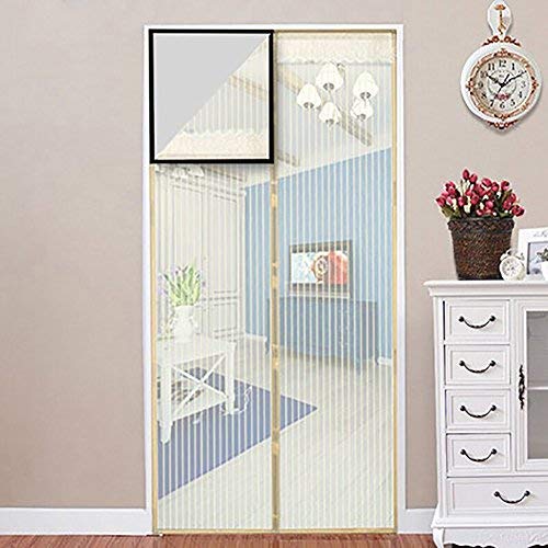 Preisvergleich Produktbild DYR Türmoskitonetz mit Magnetschiebetür Mit strapazierfähigem Netzvorhang Anti Bug \u0026 Insect / Tierfreundlich-A 110x210cm