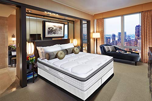 Matelas MANHATTAN-90x190x25cm: 2,5 cm. a Memoire de Forme + 2,5 cm. Látex & Ressorts Ensaches avec Surmatelas