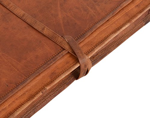 Laptoptasche Gusti Leder  Clay  Notebook-Tasche Aktentasche Ledertasche B  ro Unitasche Collegetasche Vintage Notebook-H  lle Damen Herren Braun L10b