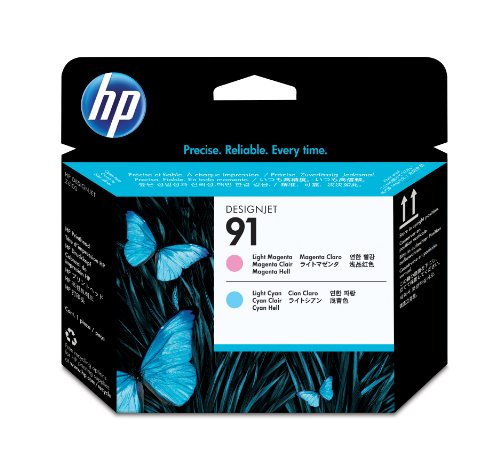 HP 91 Tête d'impression d'origine Cyan et Magenta clair
