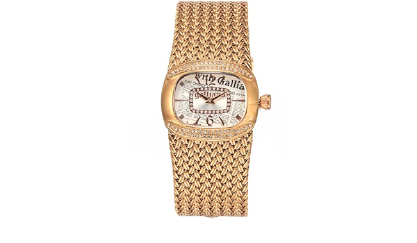 John Galliano Orologio Gem Silver : Amazon.it: Orologi