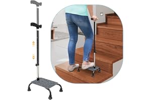 Mybow Bâtons Pour Monter Les Escaliers Pour Les Personnels, Bâtons De Promenade À Demi-Marche, Dispositifs Pour Monter Les Escaliers Pour Les Personnes âgées, Aide À Se Tenir Debout