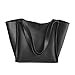 Produktbild VENMO Frauen zwei Stück Schultertasche Griff Taschen Mode Kuriertaschen Handtaschenbeutel (Black)