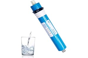 HUINING 50 GPD RO Membrane 1812/2012 Membrane d'osmose inverse résidentielle cartouche de filtre à eau de remplacement pour système de filtration d'eau potable à domicile