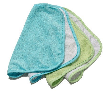 Rotho Babydesign 20425 0242 01 Waschtuecher 4er Set, mehrfarbig