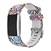 Produktbild samLIKE Fitbit Charge 2,Sport Silikon Ersatz Armband Handschlaufe für Fitbit Charge 2 (E)
