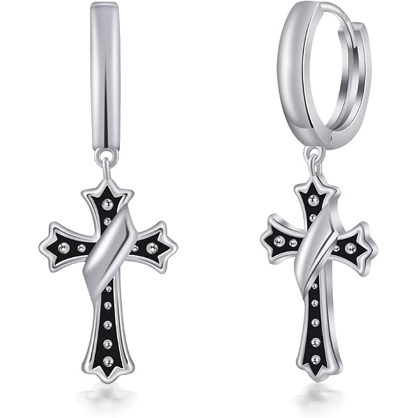 My Shape Orecchini a cerchio con rasoio a lama Punk per uomo, ragazzo, donna, cerchio in acciaio inossidabile, orecchino a goccia, Clip per l'orecchio, gioielli per feste di moda  36