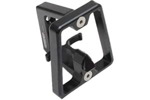 ACEOFFIX Support de sac de vélo pliable pour porte-vélo Brompton - En alliage CNC - 56 g - Noir