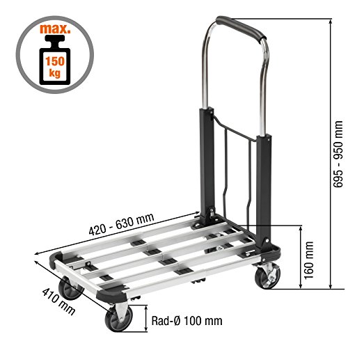 Meister Transportwagen 150 kg, klappbar, 8985590 - 2