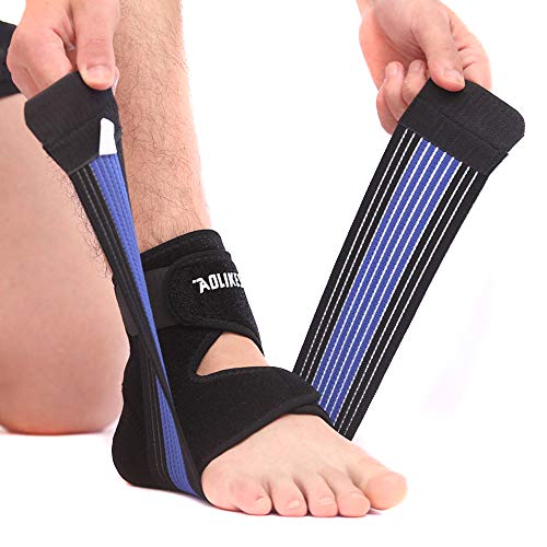Tobillera Deportivas Estabilizadora - Doble Ajuste Tobillo de Protección para Esguince en Práctica y Actividades Diarias Mujeres Hombres