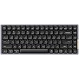 LOFREE Flow84 Low Profile Mechanical Keyboard, 75 Percent Rechargeable Wireless Keyboards with Bluetooth and Wired Connection for Windows, Mac OS/Phantom Tactile Switches, Space Black