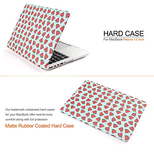 iDOO MacBook Schutzh  lle   Hard Case Cover Laptop H  lle  F  r MacBook Pro 13 Zoll mit Retina Display - ohne CD-Laufwerk  A1425 A1502  - matt  Wasser