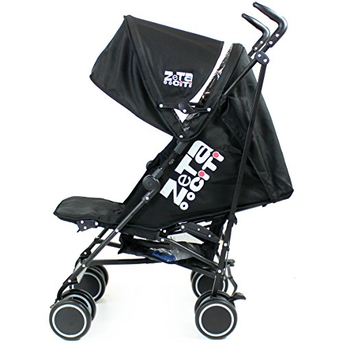 Zeta Citi Stroller Buggy Pushchair - Black
