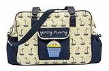 Pink Lining Wickeltasche Yummy Mummy Sailing Boats
