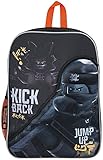 Bequeme Gurte: Die verstellbaren Gurte können für eine individuelle Passform angepasst werden, und die gepolsterten Schultergurte sorgen für einen angenehmen Tragekomfort. Helfen Sie Ihrem Kind, am ersten Tag mit der Lloyd Ninjago Large Back Pack Rede von der Schule zu sein.