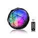 Produktbild Freeauto LED Bluetooth-Lautsprecher, 2-in-1-LED-Bunte Sternlampe, kabellose tragbare Mini-Kristall-Kugel-Lautsprecher mit Fernbedienung, wiederaufladbare Party-Tanzleuchte, Aux-TF-Karten-Musik-Player