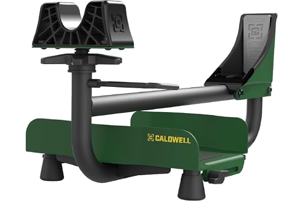 Caldwell Lead Sled 3 Adjustable Ambidextrous Recoil Reducing Rifle Shooting Rest with Elevation Adjustments for Range and Shooting Stability