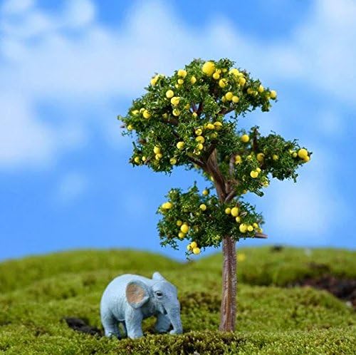 Miniature Plants Tree Fairy Garden Ornament Pot Decoration 1 Piece Happy Tree by