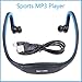 Captcha W200 Sports MP3 Player with Wireless FM and Micro SD Card Slot (Blue) RS.450.00