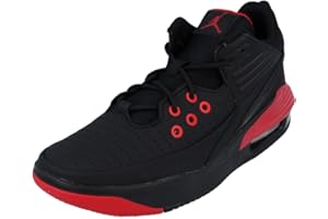 NIKE Jordan Max Aura 5 Mens Trainers Sneakers Black/White/Cement Grey/University Red