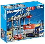  PLAYMOBIL 9540 City Action Elektrischer Verladekran mit LKW