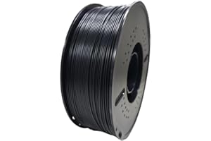 AOTECNO 3D Printer Filament, 1.75 mm ASA Filament, 3D Printing Filament, Low Odour, Dimensional Accuracy +/- 0.02 mm, (2.2 lbs) 1 kg Spool of 3D Filament (ASA Black)