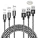 Produktbild USB Typ C Kabel, AVIWIS [3Pack 1M 1.5M 2M] Type C Ladekabel Datenkabel Nylon USB C Schnellladekabel für Samsung Galaxy S10/S9/S8 Plus, Huawei P30/P20/Mate20, Honor, Moto, LG, Sony Xperia XZ, Xiaomi
