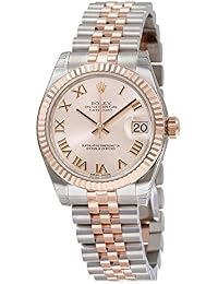 Rolex Datejust Pink Roman Dial Steel and 18kt Pink Gold Ladies Watch 178271PRJ