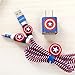 Chronex MEGA COMBO 4-in-1 Spiral Wire Cable Protector + Cable Organizer + Cable Wrap + Sticker - Captain America RS.299.00