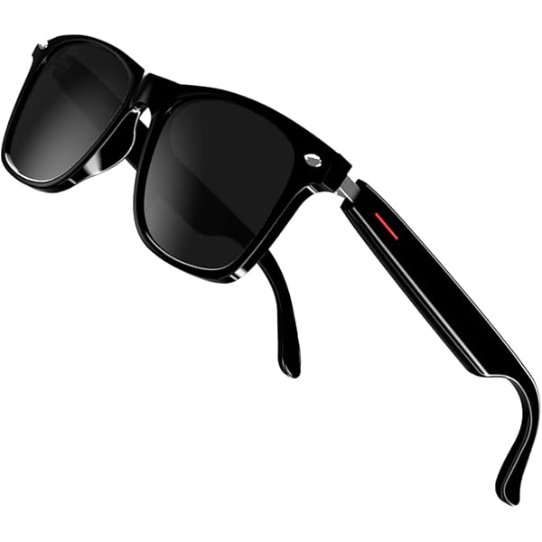 Lunettes Audio Intelligentes – Haut-Parleurs Intégrés, Réduction De Bruit CVC6.0 | Pour Appels Mains Libres & Musique Sans Fil