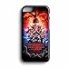 Produktbild BigBazza Schutzhülle für iPhone 5 / 5S / SE, mit Displayschutzfolie und Reinigungstuch, Motiv Stranger Things, Weiß